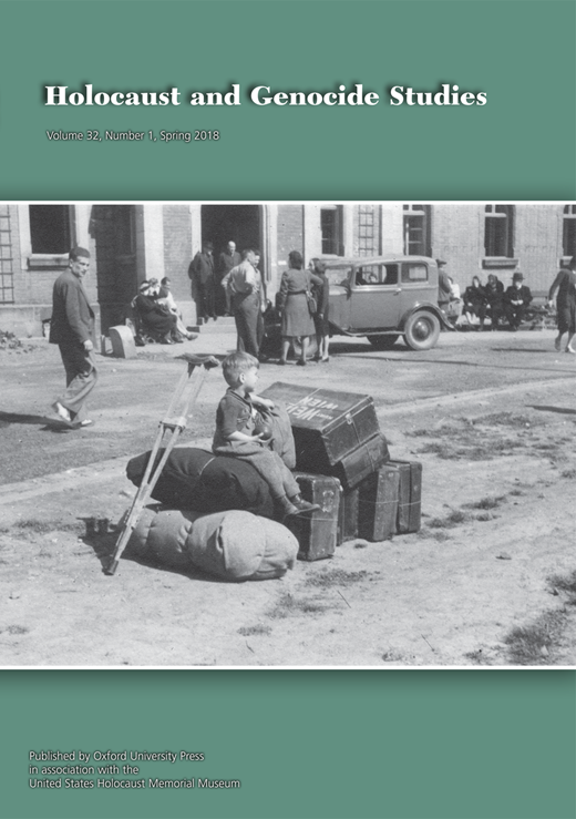 Between Expulsion and Rescue: The Transports for German-speaking Jews of Czechoslovakia in 1946